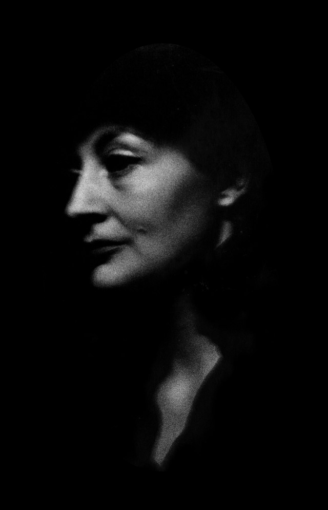 Lia Origoni nel backstage