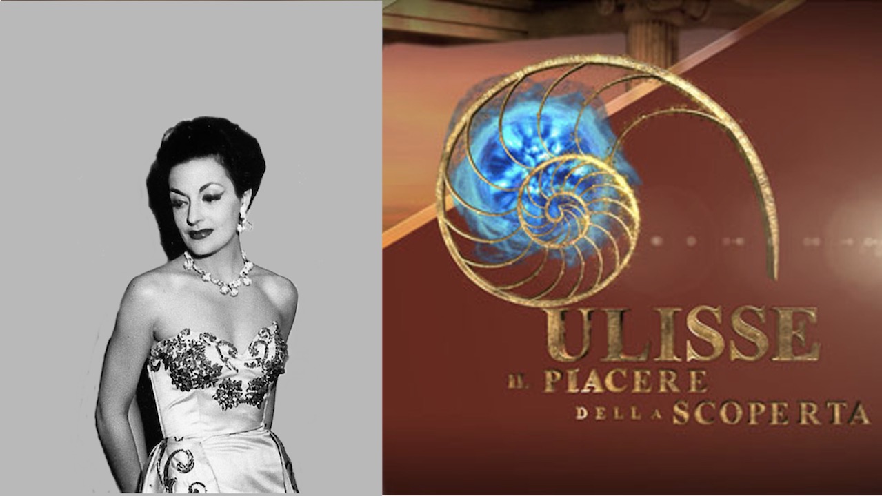 Lia Origoni, su Rai 3 in "Ulisse" di A. Angela