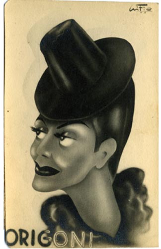 Lia in una caricatura di Gifio