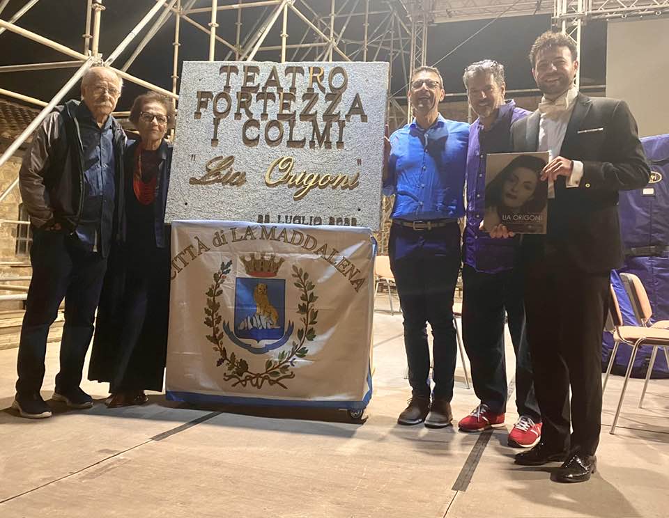 Intitolata a Lia Origoni la Fortezza Teatro i Colmi di La Maddalena