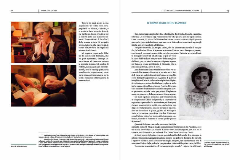 Lia Origoni, la violetera della Scala di Berlino