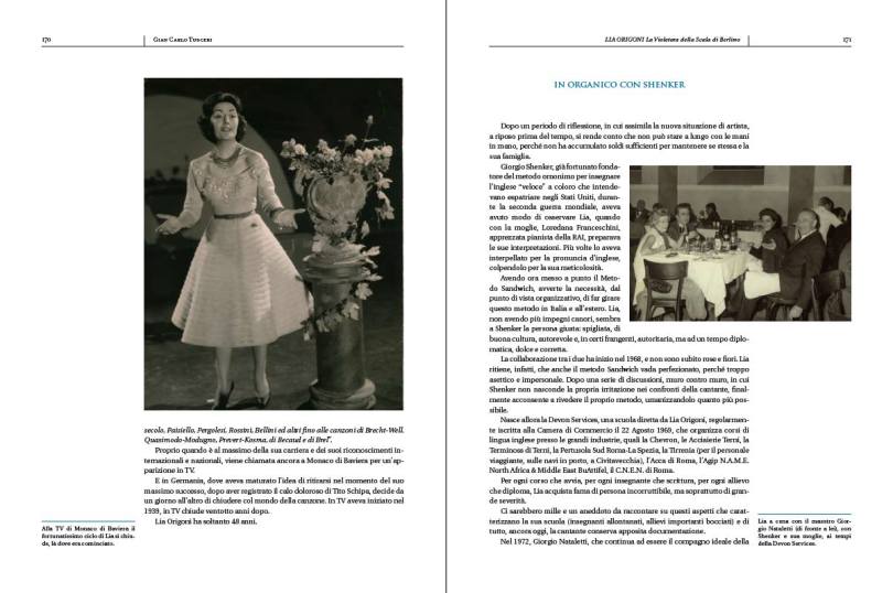 Lia Origoni, la violetera della Scala di Berlino